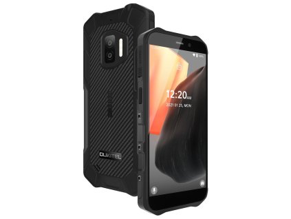 Oukitel WP12 Black odolný telefon, 5,45'' HD, 4GB+32GB, DualSIM, 4G, 4000 mAh, IP68, MIL-STD-810G