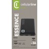 Powerbanka Cellularline Essence 5000 mAh, černá