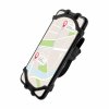 Silikonový držák mobilního telefonu na kolo FIXED Bikee, černý