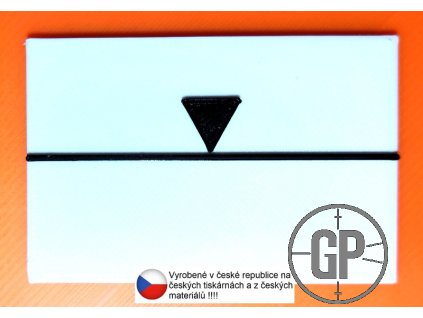 GP0090 Vágrys bílá 40 x 60 mm