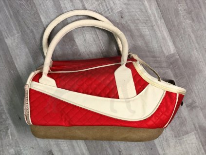 Cestovní taška 46x16x24 cm červená
