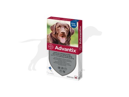 112283 bayer animal health advantix spot on 1x4ml pro psy 25 40kg