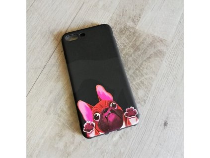 Kryt na telefon Iphone 7 plus Francouzský buldoček (packy)