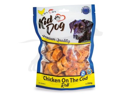 KIDDOG kuřecí masíčko na tresčí rolc