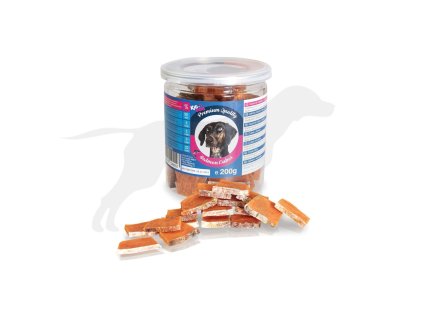 KIDDOG lososové masíčko v plátku - PREMIUM QUALITY 200 g dóza