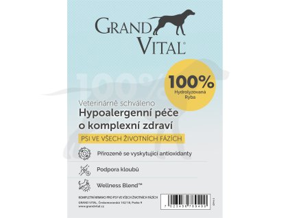 GPH Grand Vital PEPTIDE+ Hypoalergenní péče o komplexní zdraví/Psi ve všech životních fázích
