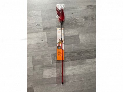 Hračka vábnička EXTRA s rolničkou pro kočku 60 cm