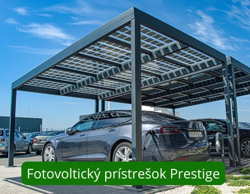Fotovoltické prístrešky pre autá