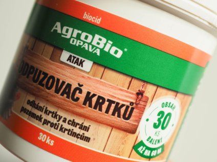 Odpuzovač krtků ATAK (balení 60 ks)
