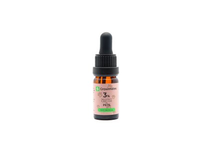 Organický Full Spectrum CBD olej pro mazlíčky 3%