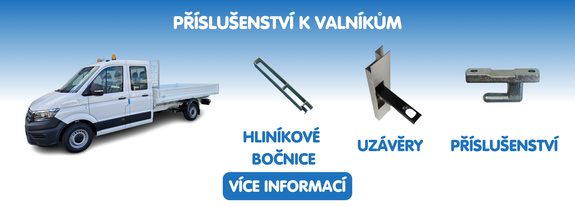 Příslušenství k valníkovým konstrukcím | eshop.hagemann.cz