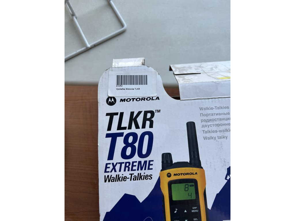 Vysílačka TLKR T80 Motorola | eshop.hagemann.cz