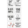 Utahovák pneumatický 3:4%22 1630 Nm 6