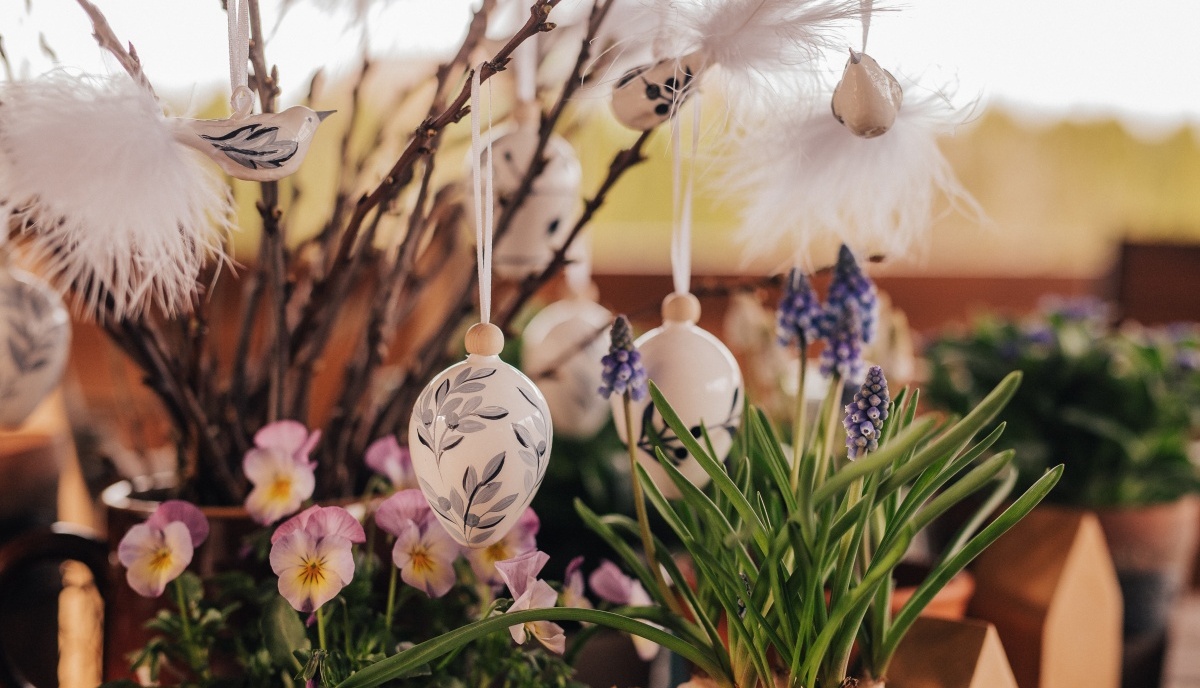 Když vánoční baňky vystřídá jarní křehkost