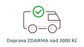 Doprava zdarma nad 3000 Kč