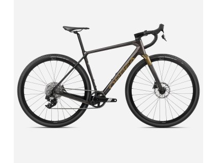 Orbea Terra M41e Team 1X Cosmic Carbon View / Metallic Olive Green 2024