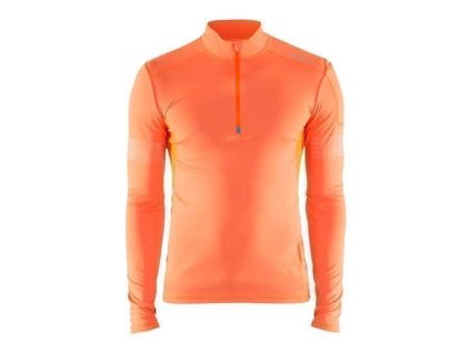 dres Craft Brilliant 2.0 LS oranžový (pánský)