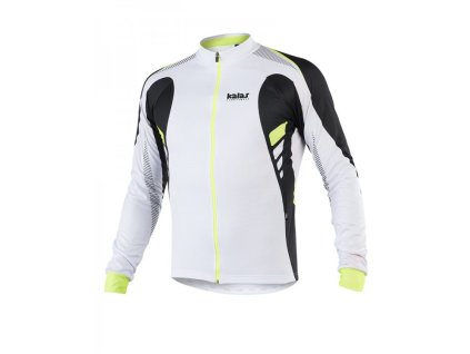 lrg cyklisticky dres zatepleny kalas titan x6 fluo bily