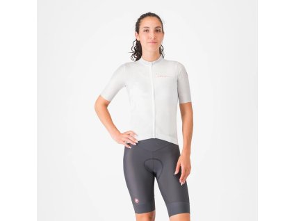 Dámské cyklistické kraťasy Castelli Prima 2 šedo-modré