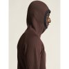 triko craft grid hood hneda 7