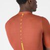 Cyklistický dres Castelli Drittone Logo oranžová