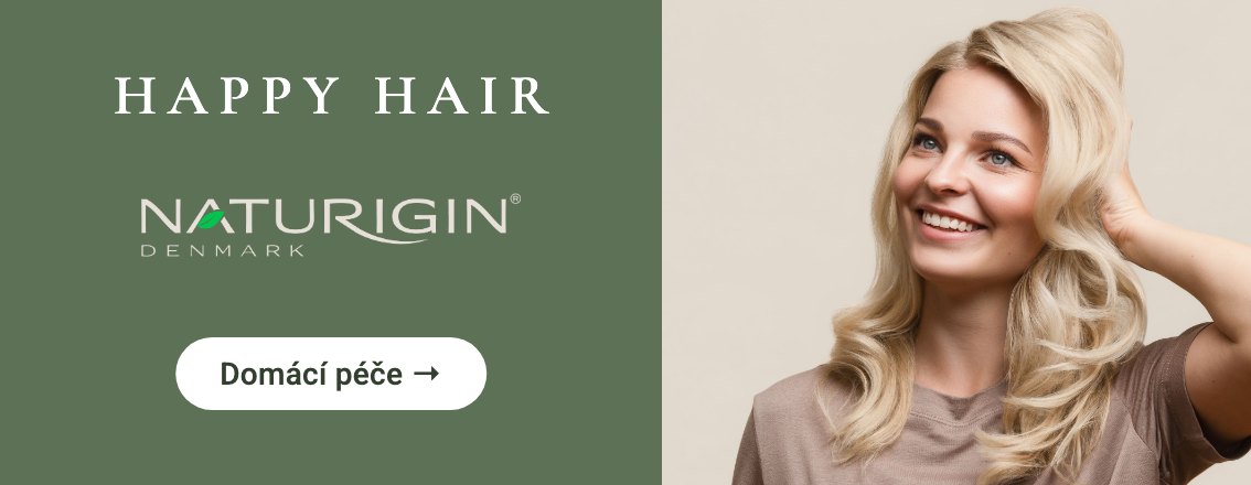Happy Hair – NATURIGIN, dánská domácí péče o vlasy