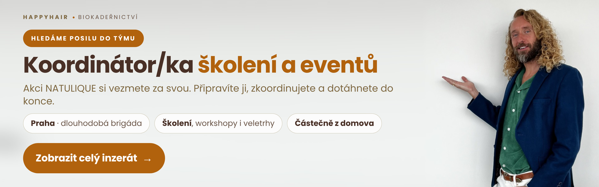 Koordinátor/ka školení a eventů