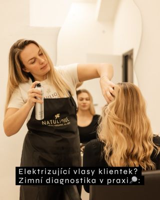 „Vlasy mi v zimě strašně elektrizují.“ Tuhle větu teď uslyšíte v salonu často – a je to skvělá příležitost pro edukaci i...