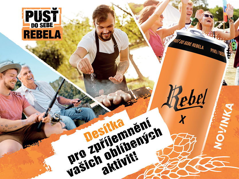 REBEL X - nová plechovka
