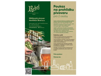 REBEL Dárkové poukazy na eshop 2 23 PIVOVAR