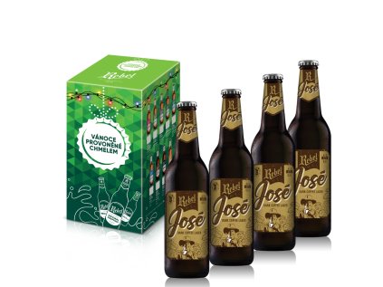 4PACK ZELENÉ VÁNOCE  - Rebel José