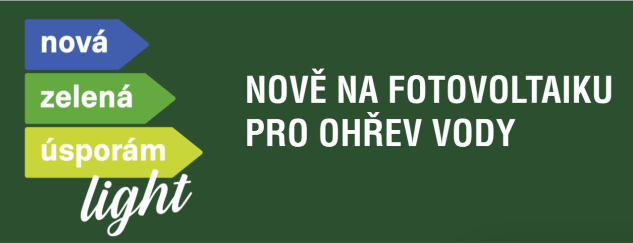 NZÚ Light = dotace 90.000,- Kč na solární ohřev vody pro seniory