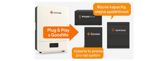 Porovnání baterií pro střídače GoodWe