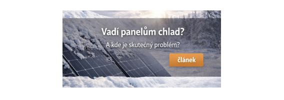Zima a fotovoltaika: proč chlad panelům nevadí a kde je problém