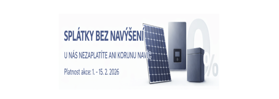 Splátky s 0% navýšením