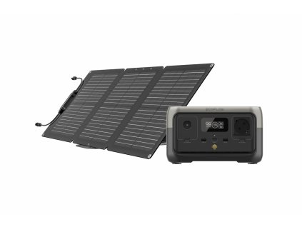 EcoFlow RIVER 2 + 60W solární panel