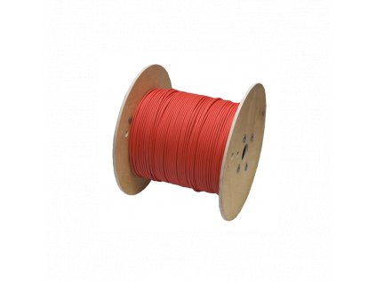 Solární kabel pr. 6 mm červený 0,5km cívka
