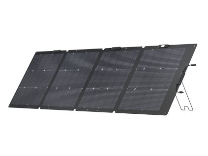 Fotovoltaický panel EcoFlow (skládací 2. generace), 220 Wp, celočerný