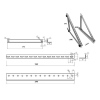 8406 O konstrukce pro panely 1040mm