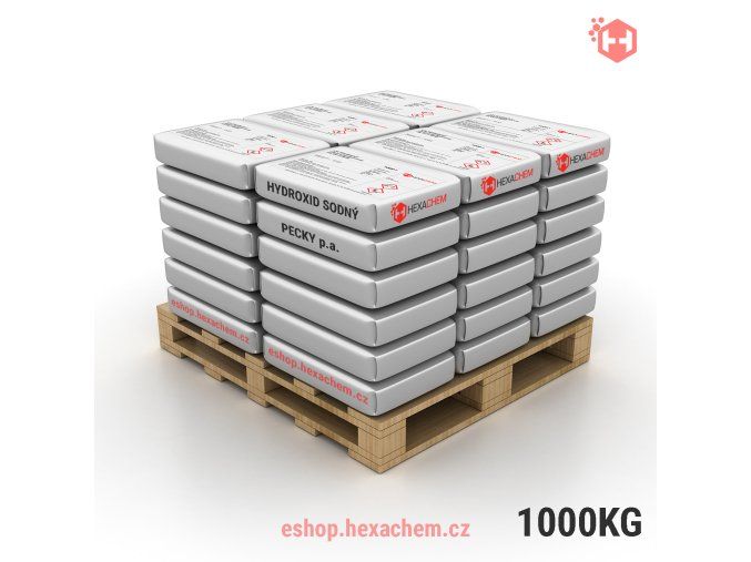 hydroxid sodný pecky - 1000 kg