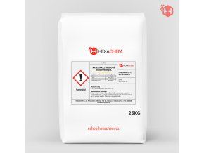 Kyselina citronová monohydrát E 330 - 25 kg