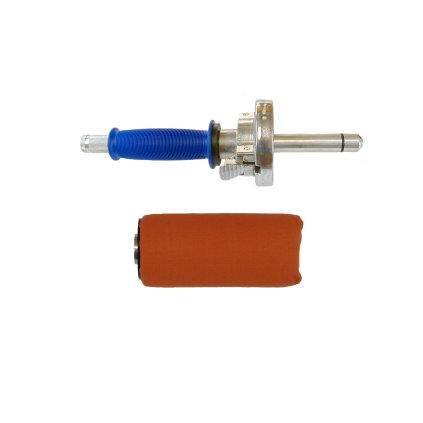 ss handheld dummy launcher blue with canvas orange orig