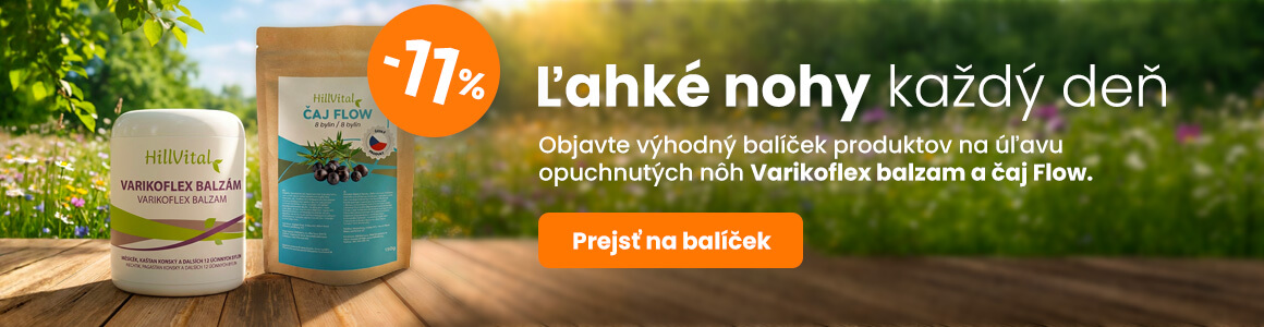 Balíček na opuchnuté nohy