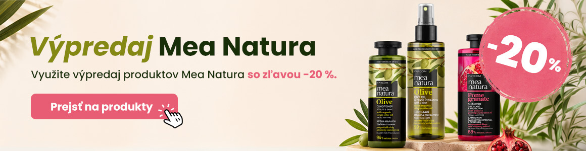 Výpredaj Mea Natura