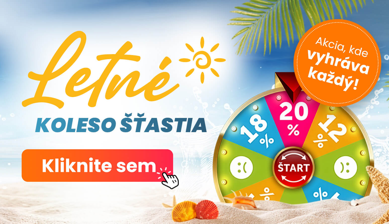 Letné koleso šťastia 2026 - mob
