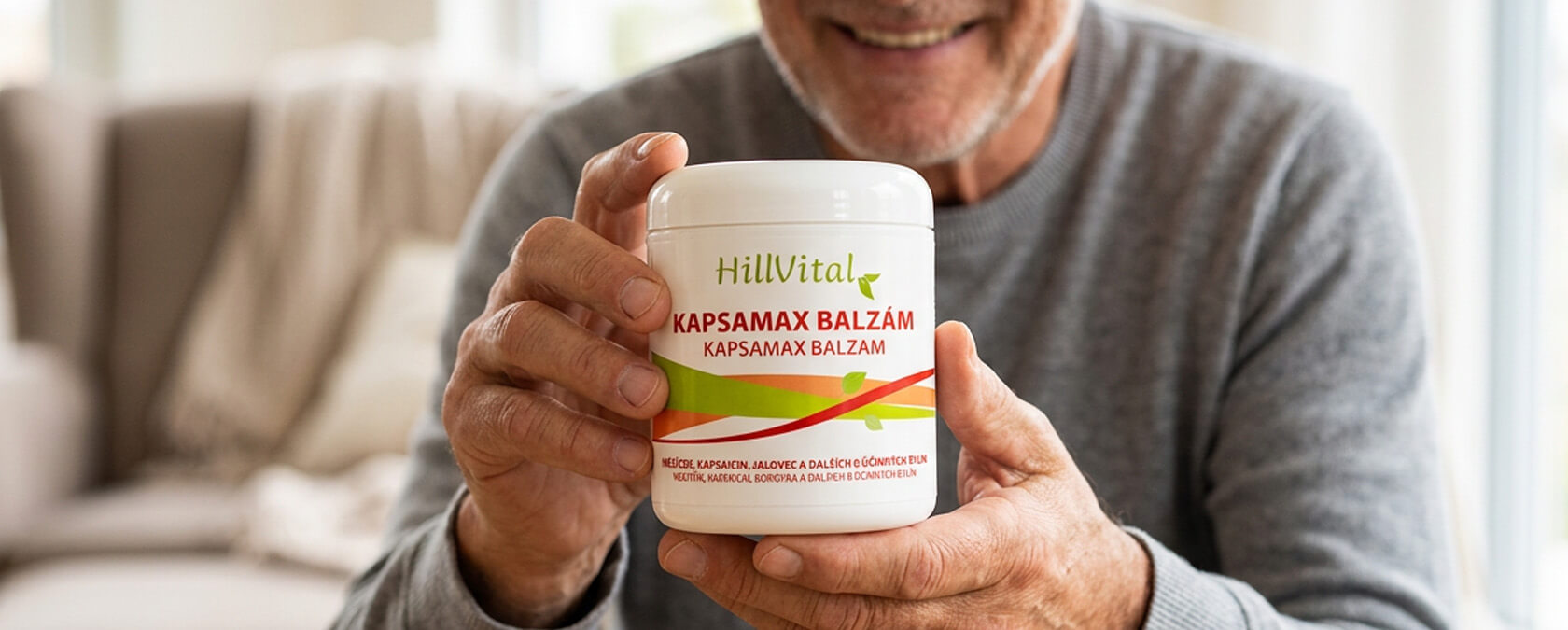 Stuhnuté svaly a Kapsamax balzam