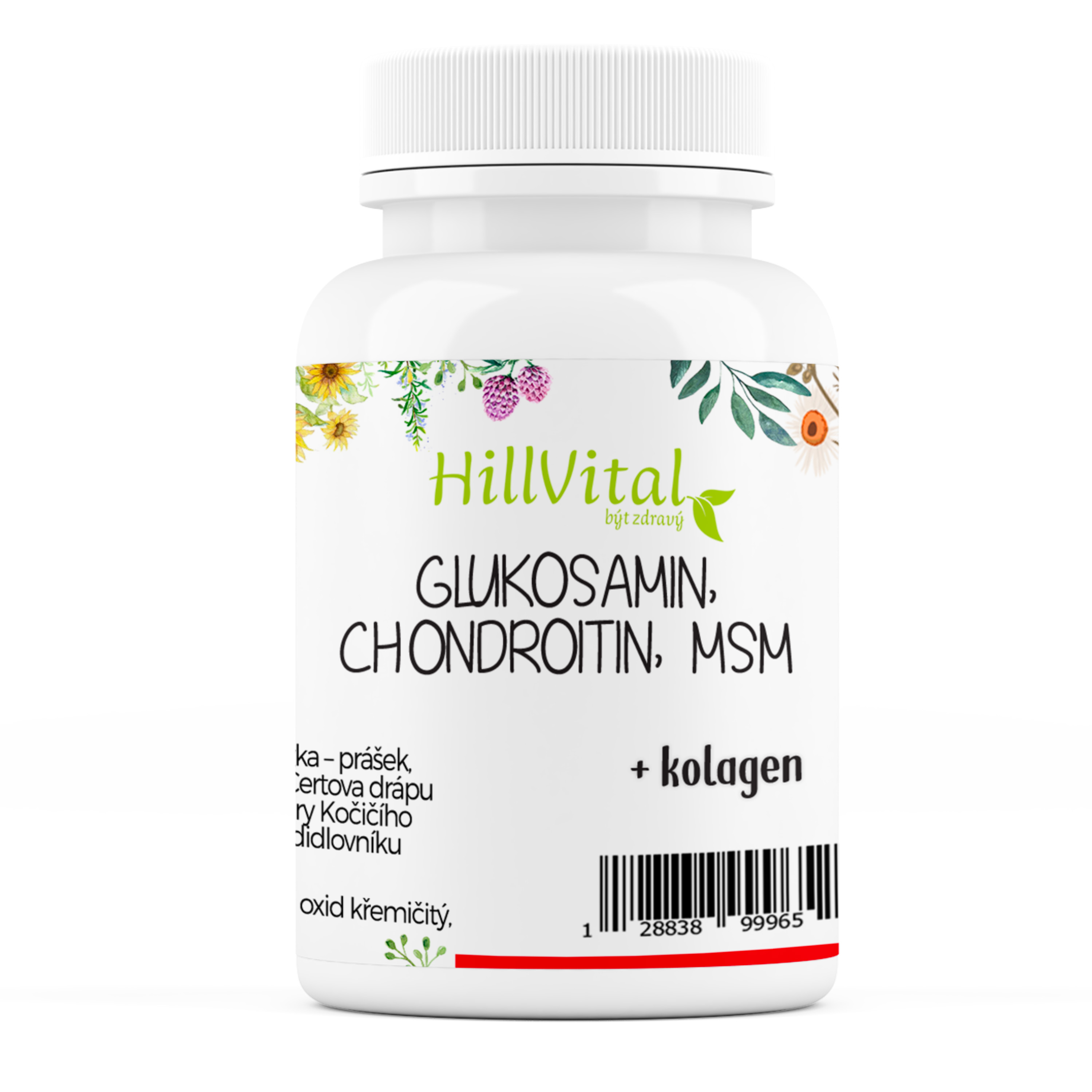 HillVital Glukozamín, Chondroitín, MSM