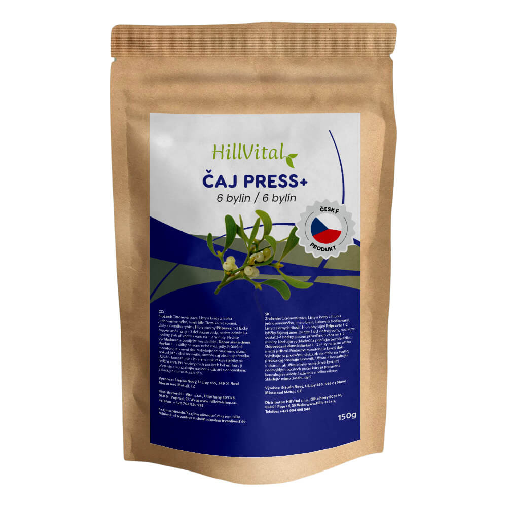 HillVital Čaj Press+ 150 g