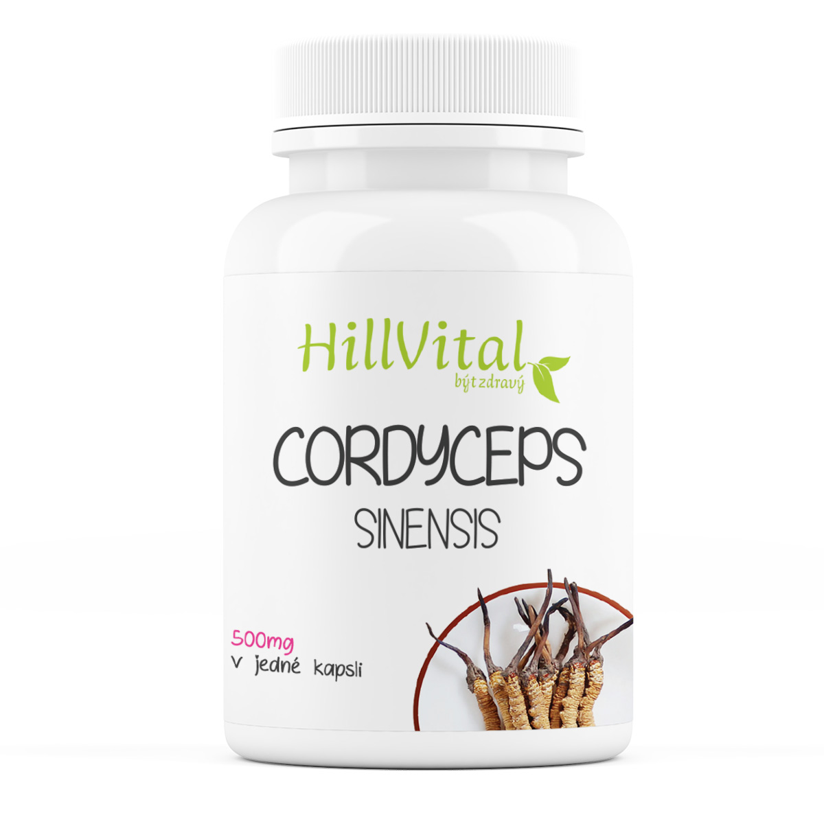 HillVital Cordyceps sinensis 60 kapsúl