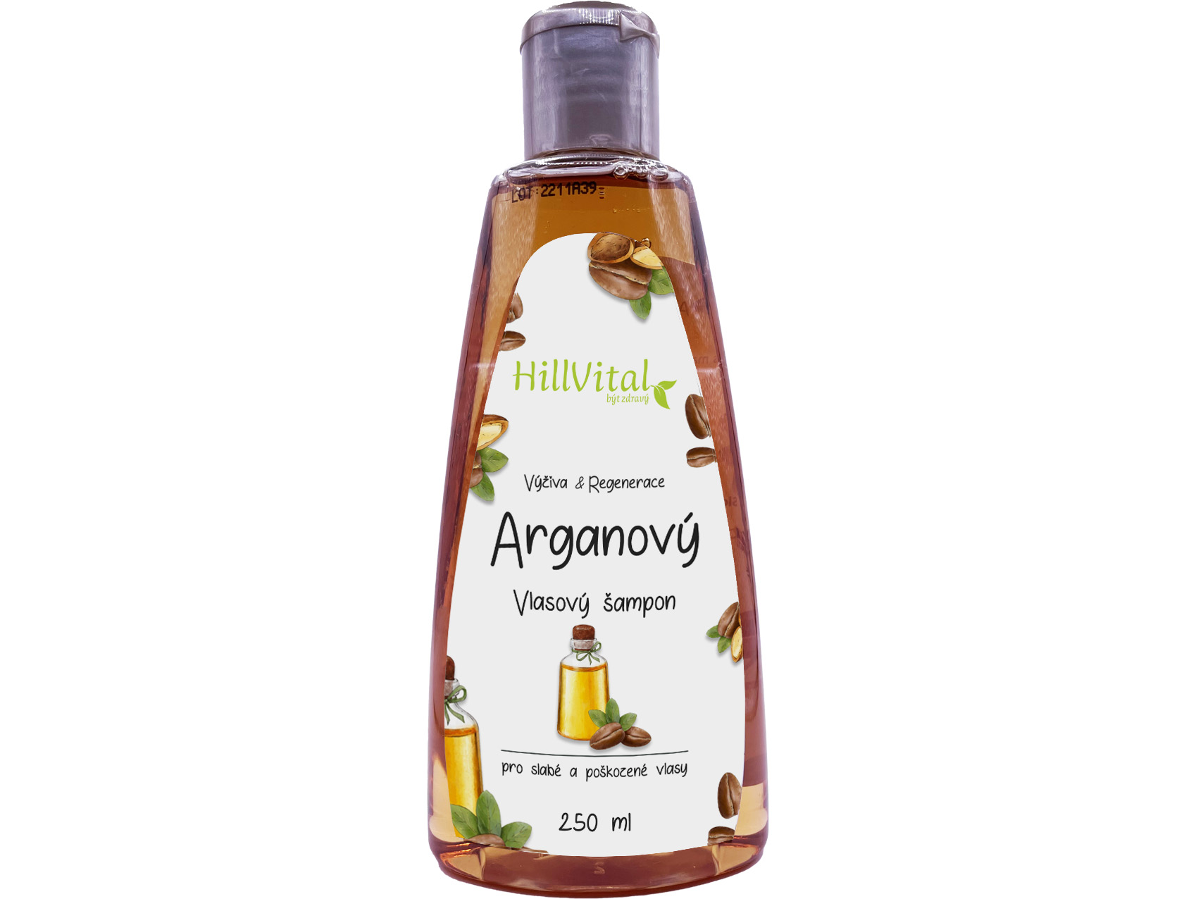 HillVital Arganový šampon 250 ml